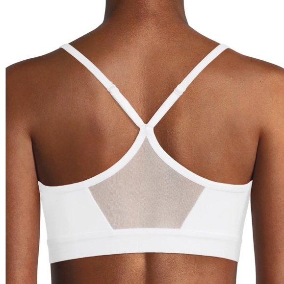 NWT Athletic Works Women’s Plus Size Racerback White Sports Bra XXXL 22 - Picture 3 of 8